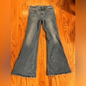 American Eagle Next Level Stretch Flare Leg Jeans Size 4